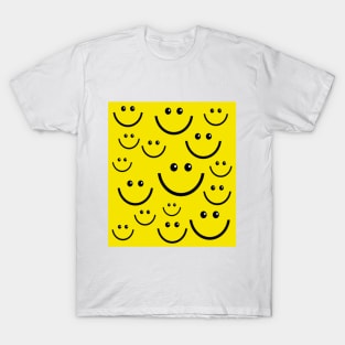 smiley face happy T-Shirt